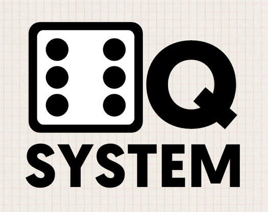 Six quesion system logo